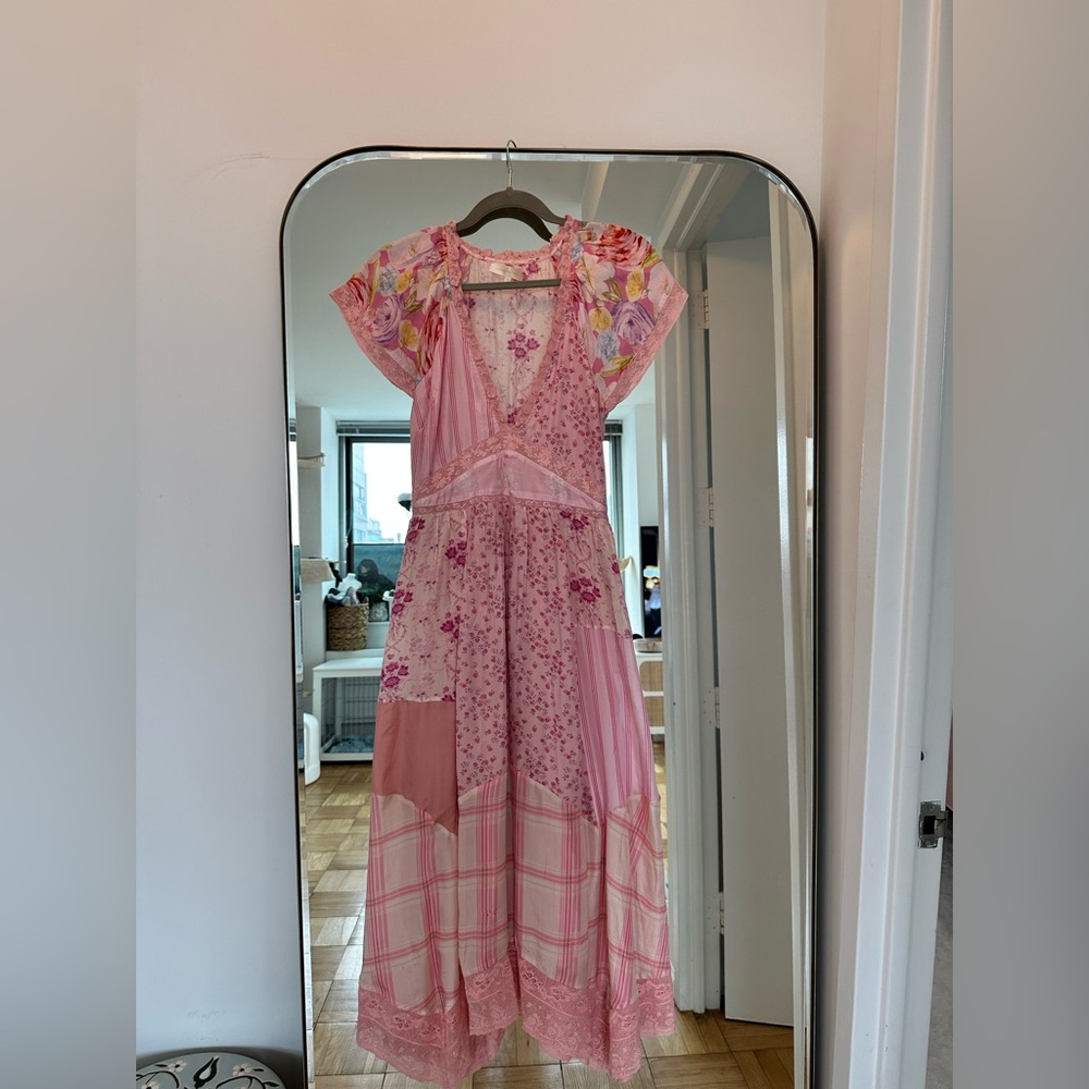 LoveShackFancy - silk dress - size 4